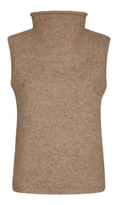 Neonoir Odelia knit top dark sand
