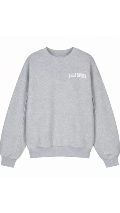 Lola Club Stella Sweater Grey Melange