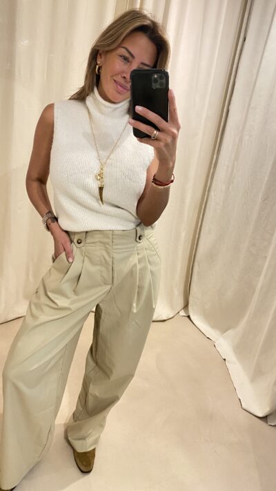 Peppercorn PCNara pant Kelp Sand