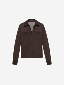 Nikkie Olarisa blouse coffee