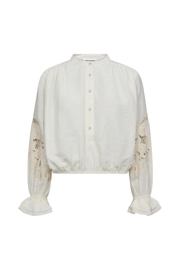 Co'couture Stina Emb Blouse off white