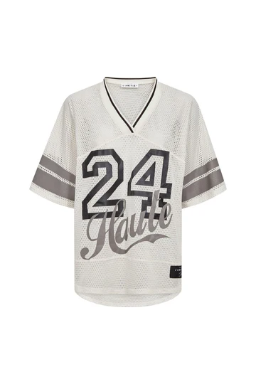 Haute L'amitie Drift Combo Number Tee Pearl